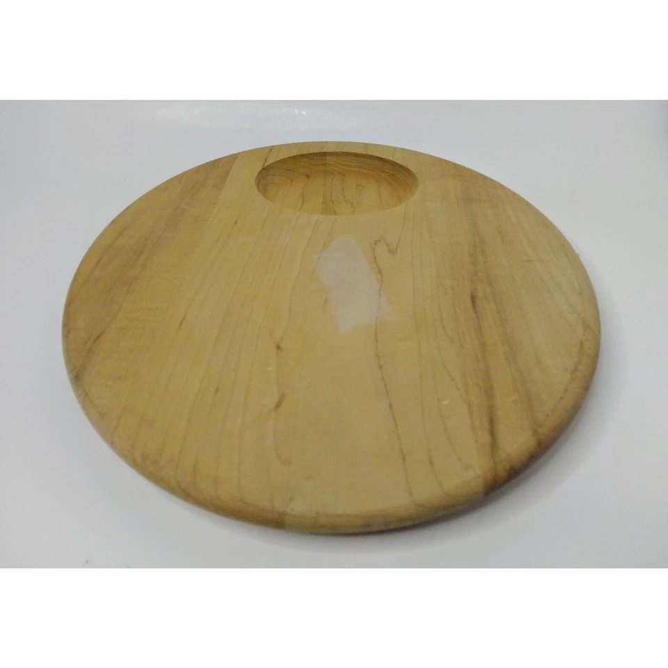 Tabla de servir de arce JK Adams Vermont ovalada 12" bien hecha en EE. UU. Foto 3 de 4