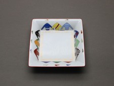 GIO PONTI Richard Ginori Jockey Dish 1980s Italy