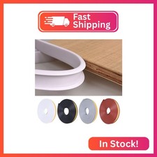 U-Shape Edge Banding, 16.4ft Self Adhesive Veneer Edging,TPE Flexible Furniture