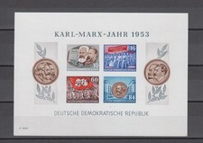 DDR  1953 Block  9 B YI** gepr. Sch&ouml;nherr VP