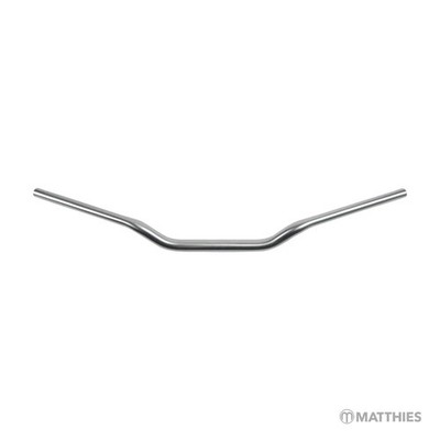 Lenker Alu 28 mm silber Accossato HBT185S