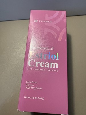 KISSBEA Bioidentical Estriol Cream 5000mcg Lift Nourish Balance 3.5oz