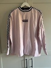 Vans X Lazy Oaf Women’s Pink Long Sleeve T-shirt Size Xsmall / Small