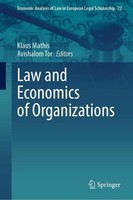Law And Economics Of Organizations Avishalom Tor