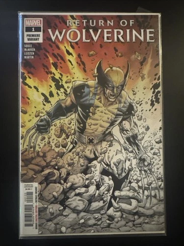 Return of Wolverine #1 Limit 2 per Store McNiven Premiere Variant NM+ 2018 🔑