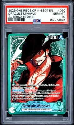 2026 ONE PIECE OP14-EB04-THE AZURE SEA'S SEVEN #020 DRACULE MIHAWK