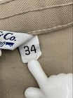 Levi's Women's Beige Straight Leg Classic Flat Front Chino Pants Size 34 — photo 9