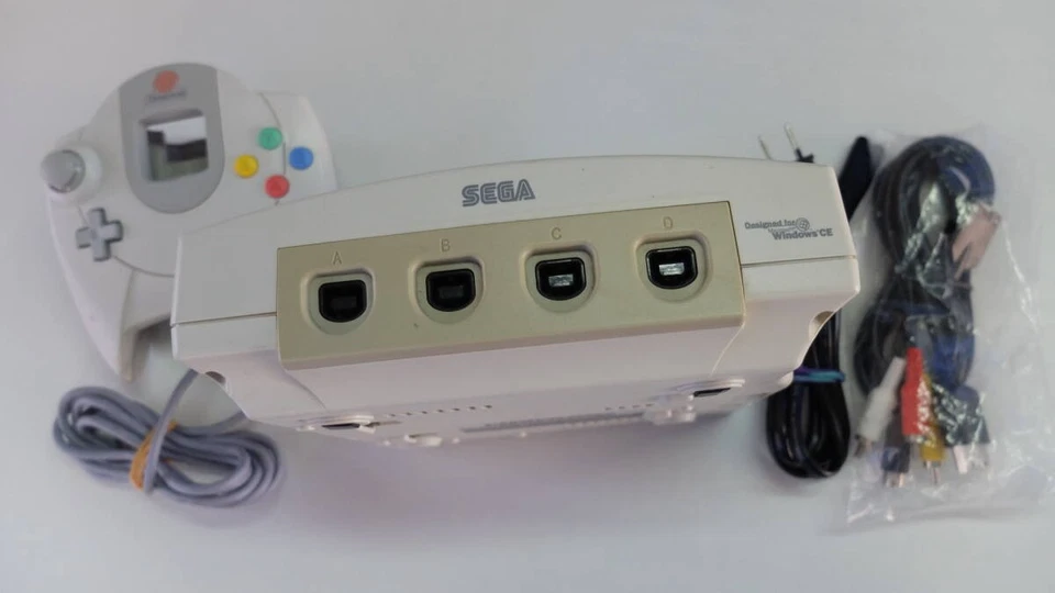 SEGA Dreamcast DC Console White HKT-3000 Tested - Image 2 of 4