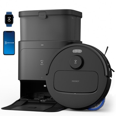 ECOVACS DEEBOT N30 PRO Omni Robot Vacuum and Mop 10000Pa Hot Water Mop Wahshing