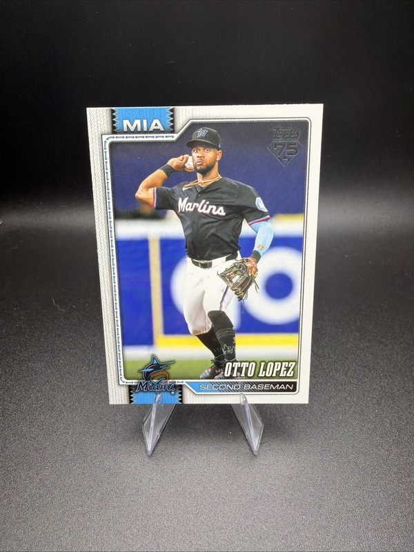 2026 Topps Series 1 Otto Lopez #194 Miami Marlins