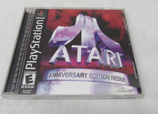 Atari Anniversary Edition Redux (Sony Playstation 1 PS1, 2001) Complete VG Disc