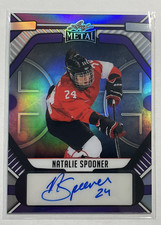 2025 Leaf Metal Legends Autograph - Natalie Spooner #BA-NS1 /7
