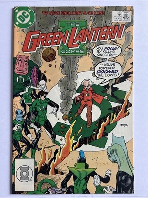 DC Comics THE GREEN LANTERN CORPS No. 223. Apr 1988 (Box7) VG Condition