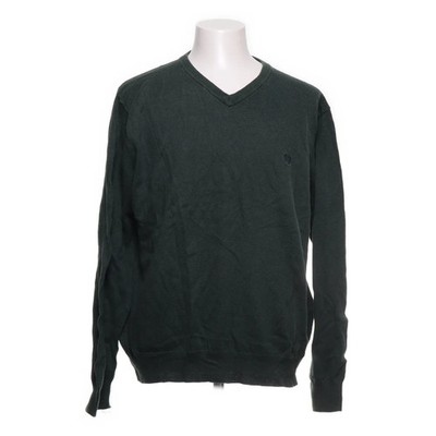 Chaps, Strickpullover, Größe: XL, Grün, Kaschmir/Baumwolle, Feinstrick #A68