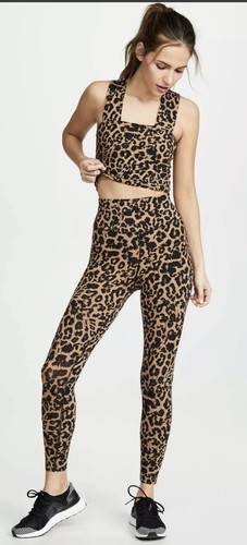 LNA Leopard Zipper Leggings And Top 