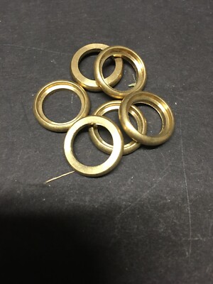 LOT OF 25 PCS :SOLID BRASS TURNED 1/2'' CHECK RING Seating Ring Unf 1/8 IPS Slip