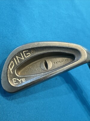 Ping Eye 8 Iron Cat Eye Zz Lite Steel Shaft Black Dot 36 Inch