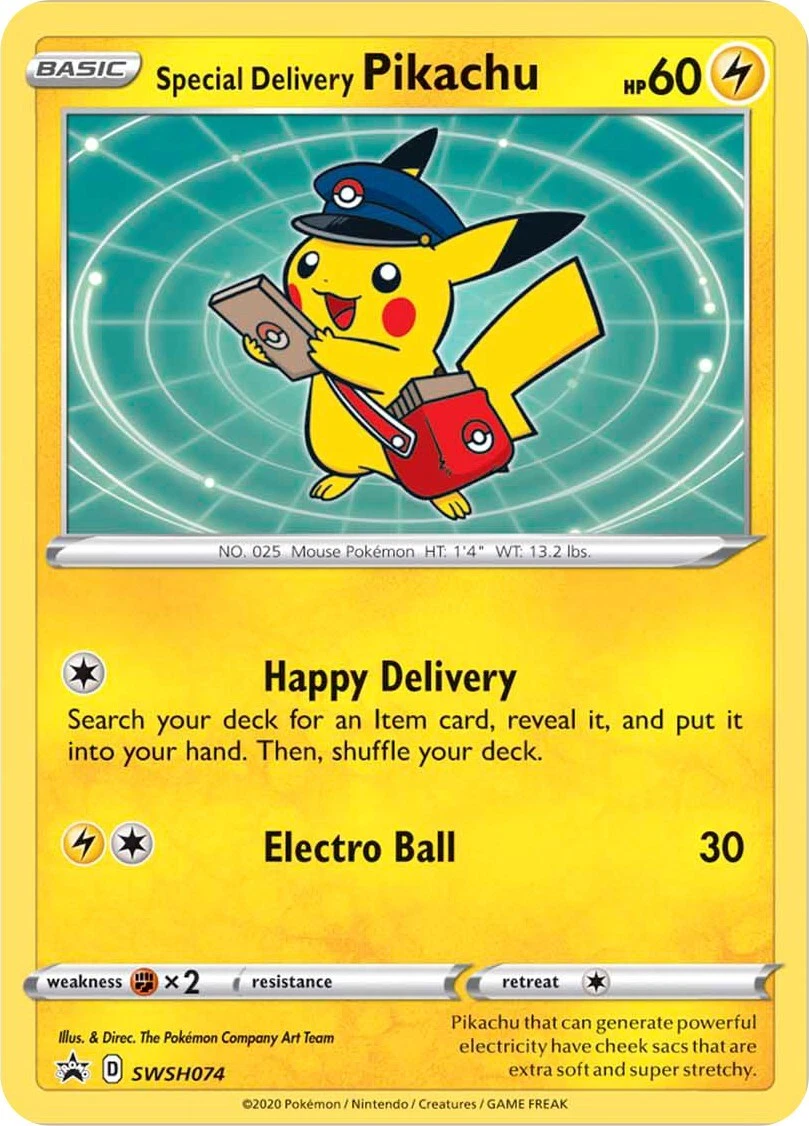 Special Delivery Pikachu Pokémon TCG Cards for sale | eBay