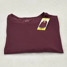 Felina Women's Crewneck Cozy Knit Long Sleeve Top, Red (Mauve Wine), Size S