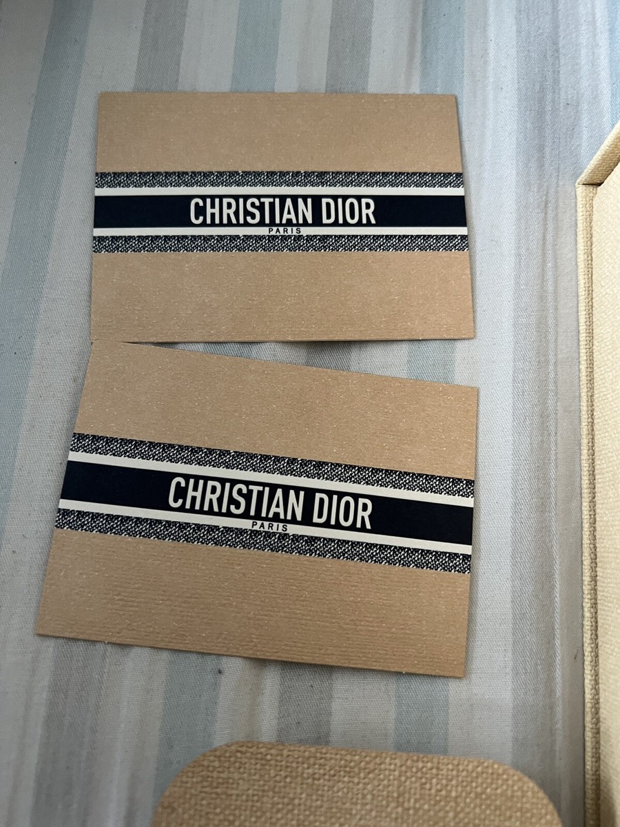 Dior VIP Dioriviera Deluxe Fragrance Gift Box Pouch Hang Tag Gift