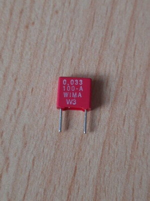WIMA 0,033µF 100V RM5 *5 Stück* *NOS*