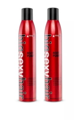 2 PACK Sexy Big Sexy Hair Root Pump Volumizing Spray Mousse 10 Oz