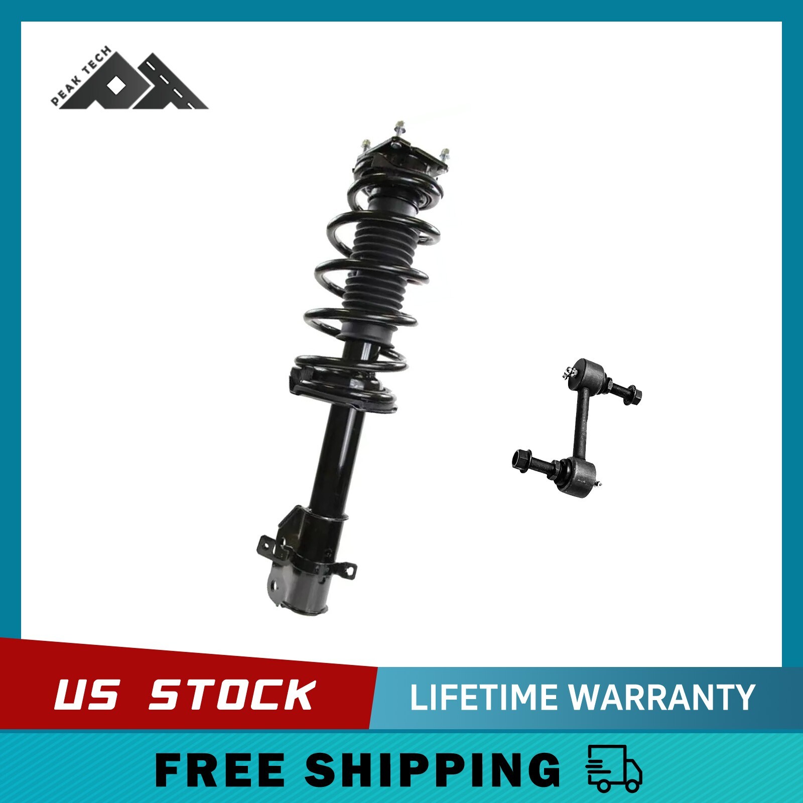 2011-2014 Ford Edge V6 & 2011-2015 Lincoln MKX Front Right Strut with Sway Bar