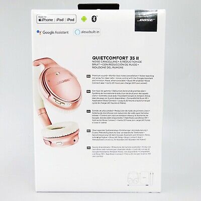 Bose QuietComfort 35 II PINK Rose Gold Noise Cancelling Bose QuietComfort 35 II PINK Rose Gold Noise Cancelling