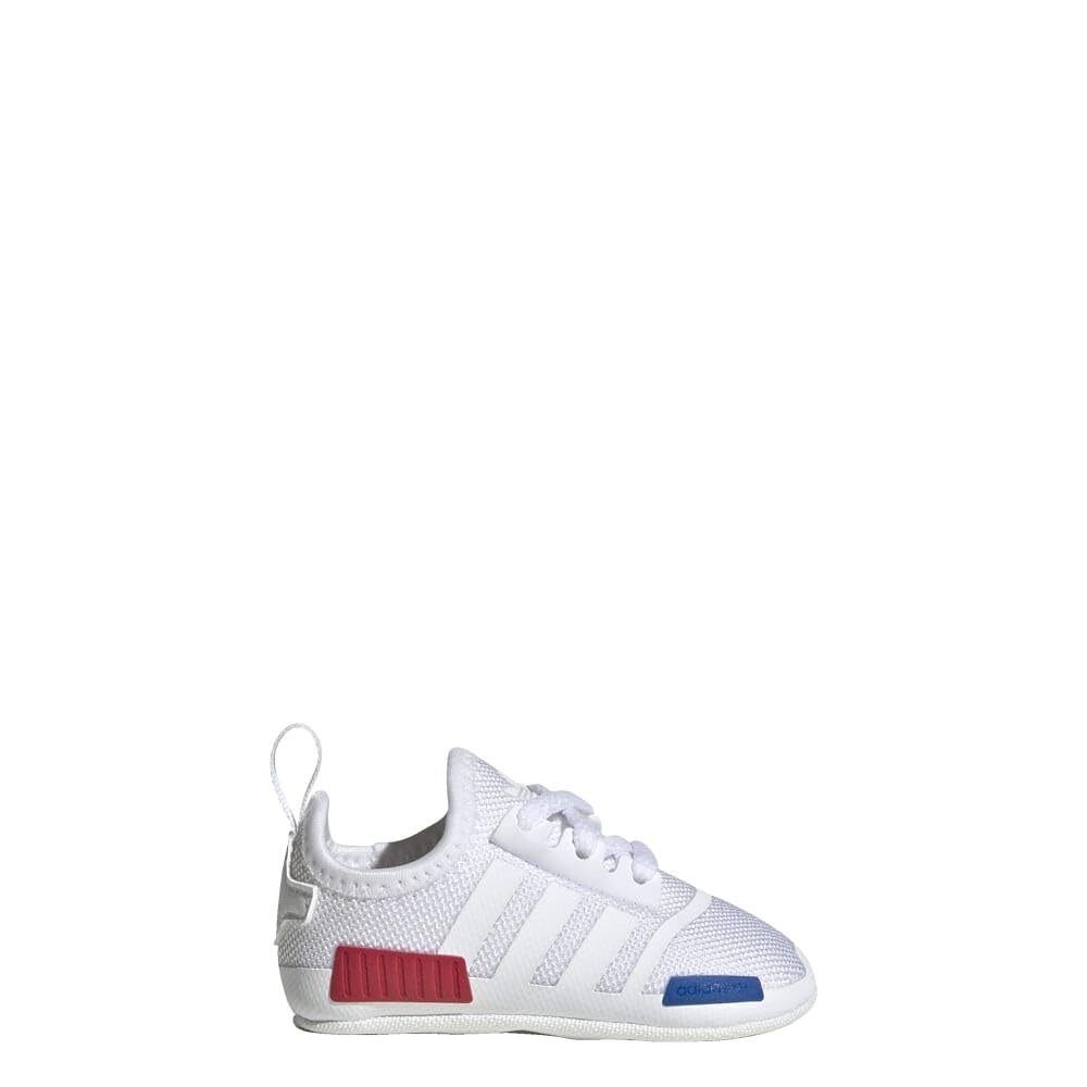 PONY Adidas Originals Baby NMD Culla Sneaker Bianco Taglia 3 US Unisex Neonato