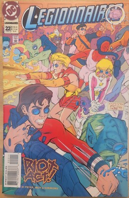 Legionnaires: Hard Time! (22#) VF+ NM DC Comics Feb 1995