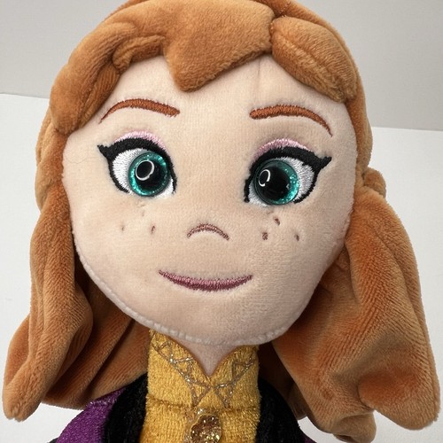"Muñeca Ty Sparkles Anna personaje de película Disney Frozen 15"" peluche 2019 con etiqueta colgante" - Imagen 9 de 9