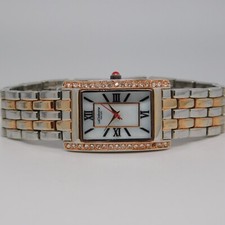 Liz Claiborne New York LIZ32SR Quartz Analog Women's Watch Sz.7 1/2" New Battery