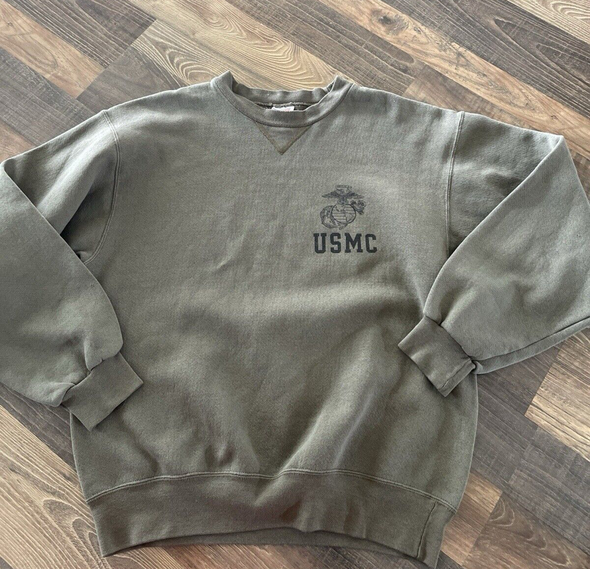 SOFFE USMC Marine Corps Sweatshirt Size M Made in USA