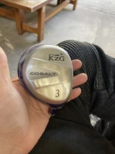 KZG Cobalt 3 Wood RARE New NOS in Plastic Still !!! WOW