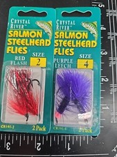Crystal River Flies Salmon Steelhead Size 2 AND 4