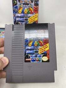 Pin-Bot(Nintendo NES 1990) CIB Complete in box, W/ Manual Insert Ships Fast