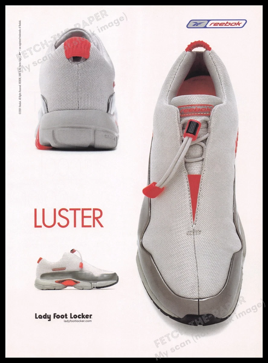 Reebok Shoes Luster 2000s Print Advertisement Ad 2000 eBay