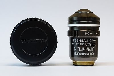 Olympus UPlanFL N 100X/1.30 ∞/0.17/FN 26.5 Oil Iris 