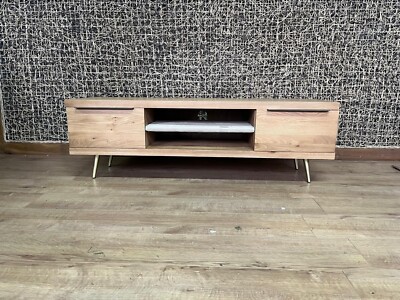 John Lewis Calia TV-Ständer aus massivem Eichenholz für Fernseher bis 60'' alternative Beine
