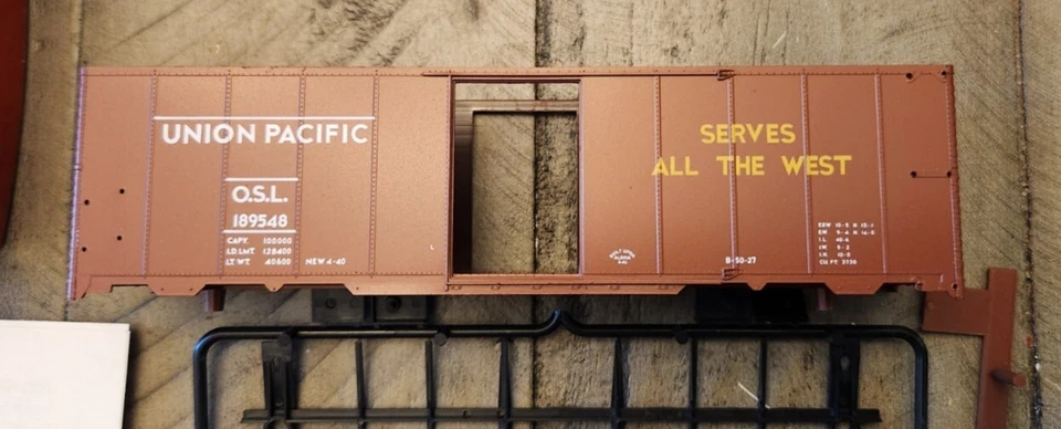 Coche de carga Red Caboose HO: 1937 AAR 40' (UP #189548) NUEVO EN CAJA Union Pacific Foto 2 de 3
