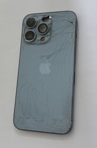 Original Apple iPhone 13 Pro Gehäuse Rahmen Glasbruch Für Refurbisch Sierrablau