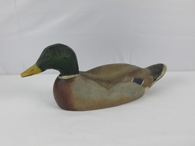 duck mallard decoy vintage wood wooden