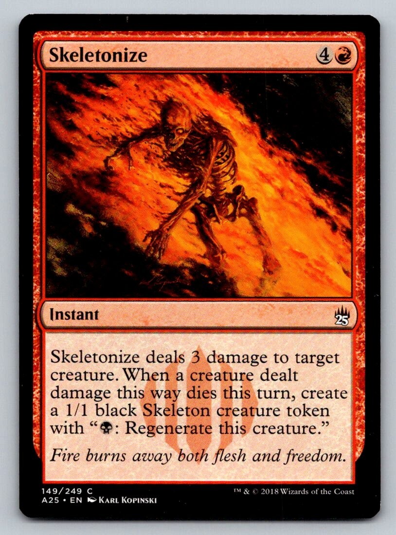 Skeletonize Masters 25 Regular