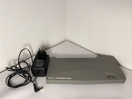 HP J3265-61002 JetDirect 500X Print Server 10/100MBit RJ45 BNC 3p F, m. Netzteil