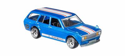 Hot Wheels '71 Datsun Bluebird 510 Wagon 50th Anniversary