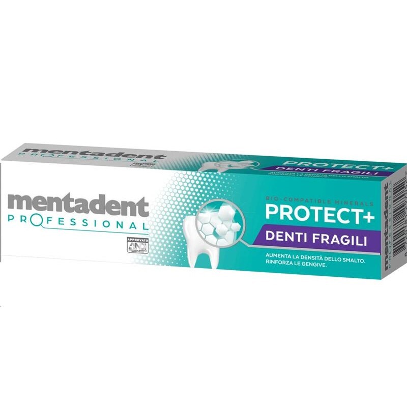 MENTADENT DENTIFRICIO AUMENTA LA DENSITÀ DELLO SMALTO 75 ML RINFORZA LE GENGIVE