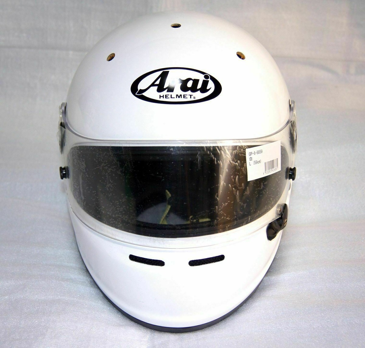 asian fit Arai auto racing Pro spec helmet GP-6 8859 PED duct