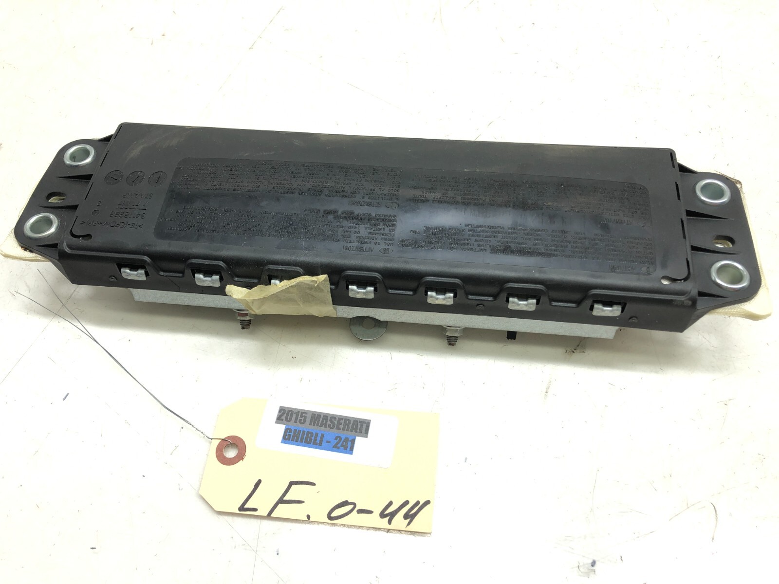 2014-2023 MASERATI GHIBLI LEFT DRIVER FRONT DASH KNEE AIRBAG AIR BAG OEM.