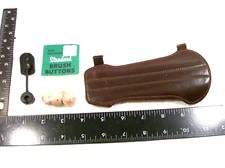 Lot of Recurve/Lomg Bow Arrow Keeper, Trueflight Brush Buttons, & Bear Arm Guard