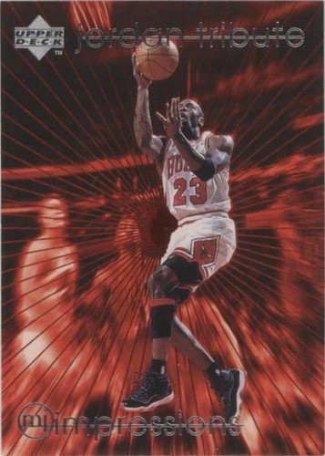 1997-98 Upper Deck Michael Jordan 24K Gold Five-Time NBA Finals